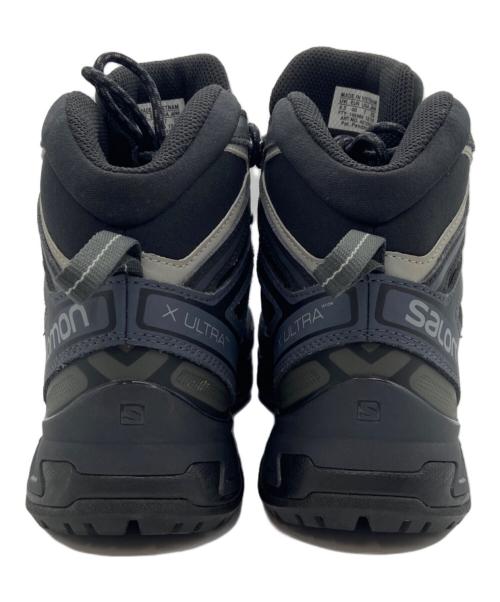 SALOMON（サロモン）SALOMON (サロモン) トレッキングブーツ ブラック×ネイビー サイズ:25cmの古着・服飾アイテム