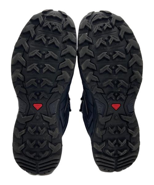 SALOMON（サロモン）SALOMON (サロモン) トレッキングブーツ ブラック×ネイビー サイズ:25cmの古着・服飾アイテム