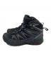 SALOMON (サロモン) トレッキングブーツ ブラック×ネイビー サイズ:25cm：12000円
