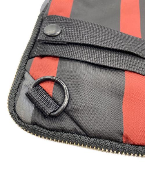 MARNI（マルニ）MARNI (マルニ) PORTER (ポーター) 3WAYクラッチバッグ ブラック×レッドの古着・服飾アイテム