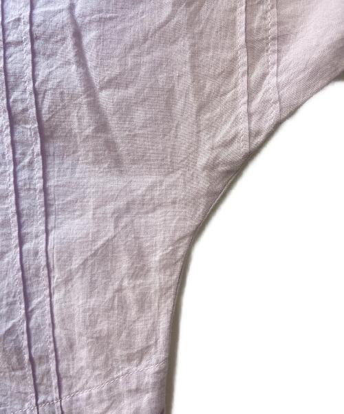 ne quittez pas（ヌキテパ）ne quittez pas (ヌキテパ) 半袖ワンピース パープル サイズ:FREEの古着・服飾アイテム