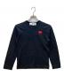 PLAY COMME des GARCONS（プレイコムデギャルソン）の古着「長袖カットソー」｜ブラック