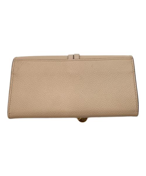 Chloe（クロエ）Chloe (クロエ) 長財布/Alphabet Flap Wallet ベージュの古着・服飾アイテム