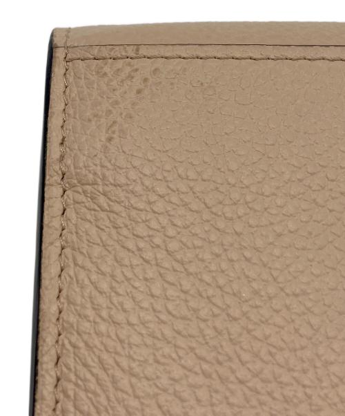 Chloe（クロエ）Chloe (クロエ) 長財布/Alphabet Flap Wallet ベージュの古着・服飾アイテム