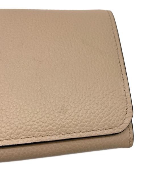 Chloe（クロエ）Chloe (クロエ) 長財布/Alphabet Flap Wallet ベージュの古着・服飾アイテム