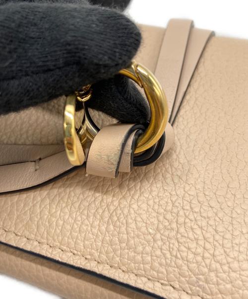 Chloe（クロエ）Chloe (クロエ) 長財布/Alphabet Flap Wallet ベージュの古着・服飾アイテム