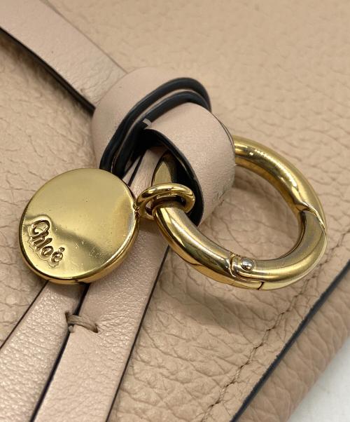 Chloe（クロエ）Chloe (クロエ) 長財布/Alphabet Flap Wallet ベージュの古着・服飾アイテム