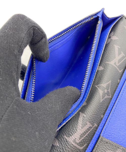 LOUIS VUITTON（ルイ ヴィトン）LOUIS VUITTON (ルイ ヴィトン) 長財布/エピ×モノグラム・ポルトフォイユ ブラザ ブラック×ブルーの古着・服飾アイテム