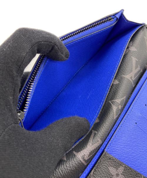 LOUIS VUITTON（ルイ ヴィトン）LOUIS VUITTON (ルイ ヴィトン) 長財布/エピ×モノグラム・ポルトフォイユ ブラザ ブラック×ブルーの古着・服飾アイテム