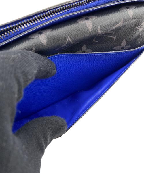 LOUIS VUITTON（ルイ ヴィトン）LOUIS VUITTON (ルイ ヴィトン) 長財布/エピ×モノグラム・ポルトフォイユ ブラザ ブラック×ブルーの古着・服飾アイテム
