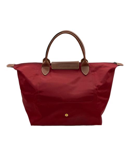 LONGCHAMP（ロンシャン）LONGCHAMP (ロンシャン) トートバッグ/ルプリアージュM レッドの古着・服飾アイテム