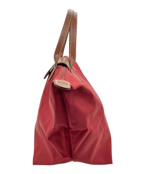LONGCHAMP（ロンシャン）LONGCHAMP (ロンシャン) トートバッグ/ルプリアージュM レッドの古着・服飾アイテム