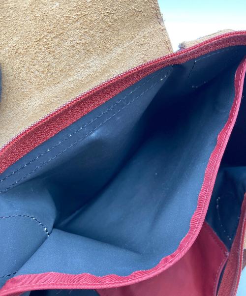 LONGCHAMP（ロンシャン）LONGCHAMP (ロンシャン) トートバッグ/ルプリアージュM レッドの古着・服飾アイテム