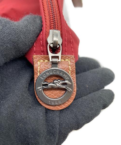 LONGCHAMP（ロンシャン）LONGCHAMP (ロンシャン) トートバッグ/ルプリアージュM レッドの古着・服飾アイテム