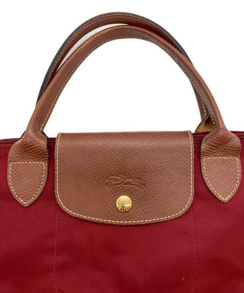 LONGCHAMP（ロンシャン）LONGCHAMP (ロンシャン) トートバッグ/ルプリアージュM レッドの古着・服飾アイテム