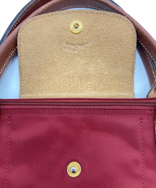 LONGCHAMP（ロンシャン）LONGCHAMP (ロンシャン) トートバッグ/ルプリアージュM レッドの古着・服飾アイテム