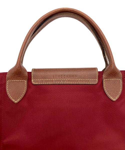 LONGCHAMP（ロンシャン）LONGCHAMP (ロンシャン) トートバッグ/ルプリアージュM レッドの古着・服飾アイテム