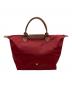 LONGCHAMP (ロンシャン) トートバッグ/ルプリアージュM レッド：7000円