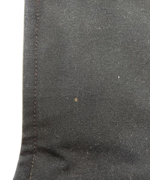 HERMES（エルメス）HERMES (エルメス) キャンバストートバッグ/フルートゥGM ブラック×グレーの古着・服飾アイテム