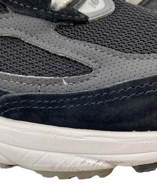 NEW BALANCE（ニューバランス）NEW BALANCE (ニューバランス) ローカットスニーカー/	990v6 ブラック×グレー サイズ:27.5cmの古着・服飾アイテム