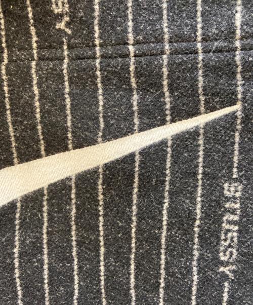 NIKE（ナイキ）NIKE (ナイキ) stussy (ステューシー) 中綿ウールジャケット ブラック サイズ:Mの古着・服飾アイテム
