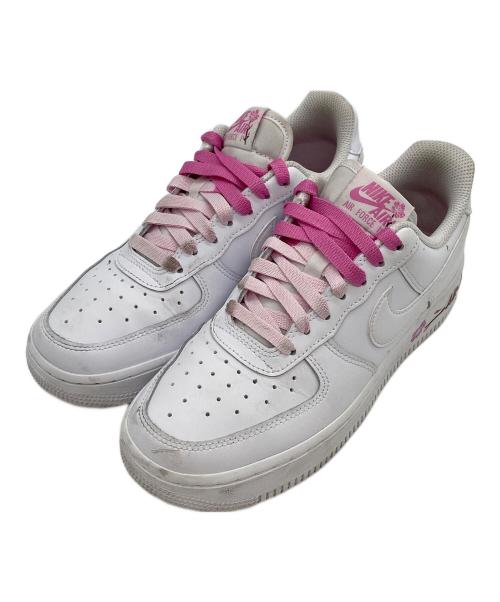 NIKE（ナイキ）NIKE (ナイキ) ローカットスニーカー ホワイト×ピンク サイズ:23cmの古着・服飾アイテム