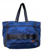 BRIEFINGブリーフィング）の古着「トートバッグ/SQ TOTE」｜ブルー×ブラック