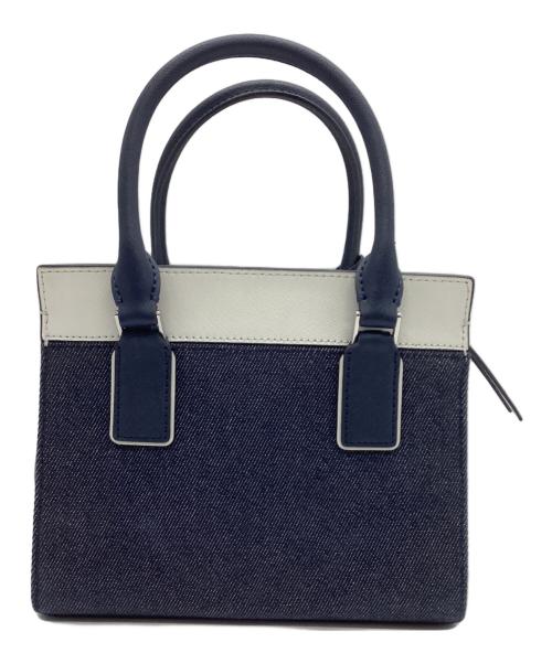 Kate Spade（ケイトスペード）Kate Spade (ケイトスペード) ハンドバッグ/デニム スモール サッチェル ネイビーの古着・服飾アイテム