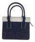 Kate Spade (ケイトスペード) ハンドバッグ/デニム スモール サッチェル ネイビー：7000円