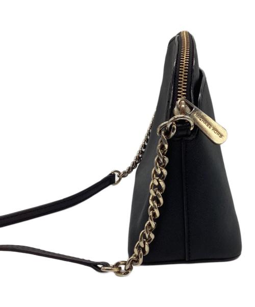 MICHAEL KORS（マイケルコース）MICHAEL KORS (マイケルコース) ショルダーバッグ ブラックの古着・服飾アイテム