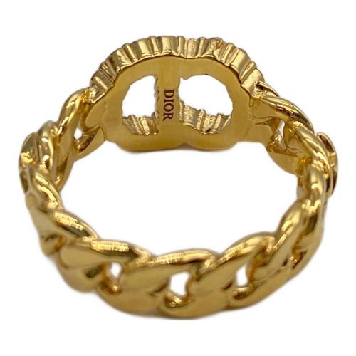 Christian Dior（クリスチャン ディオール）Christian Dior (クリスチャン ディオール) リング/クレールディリュヌ/CDロゴ ゴールド サイズ:12号の古着・服飾アイテム