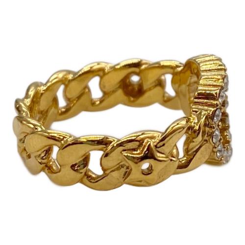 Christian Dior（クリスチャン ディオール）Christian Dior (クリスチャン ディオール) リング/クレールディリュヌ/CDロゴ ゴールド サイズ:12号の古着・服飾アイテム