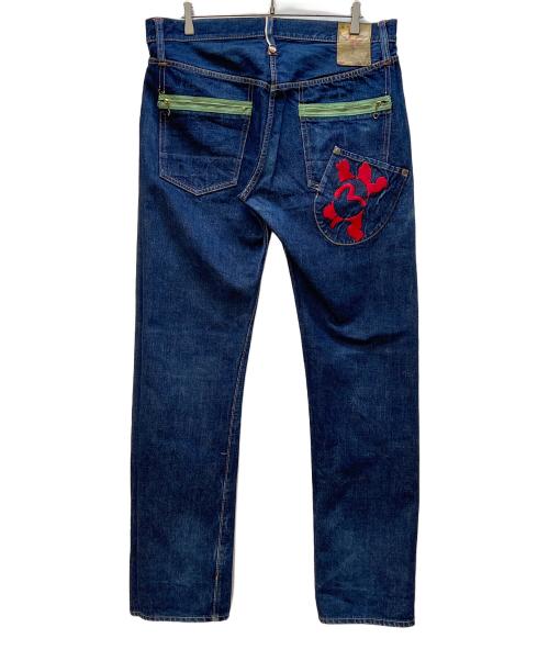 EVISU（エヴィス）EVISU (エヴィス) PHILIP GOSS デニムパンツ インディゴ サイズ:W36の古着・服飾アイテム