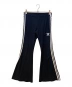 adidas Originalsアディダスオリジナル）の古着「フレアパンツ」｜ブラック×ホワイト