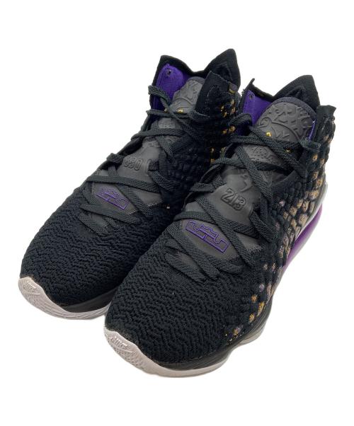 NIKE（ナイキ）NIKE (ナイキ) ハイカットスニーカー/LEBRON XVII EP ブラック×パープル サイズ:27.5cmの古着・服飾アイテム