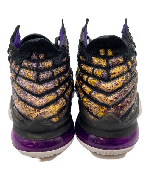 NIKE（ナイキ）NIKE (ナイキ) ハイカットスニーカー/LEBRON XVII EP ブラック×パープル サイズ:27.5cmの古着・服飾アイテム
