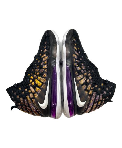 NIKE（ナイキ）NIKE (ナイキ) ハイカットスニーカー/LEBRON XVII EP ブラック×パープル サイズ:27.5cmの古着・服飾アイテム