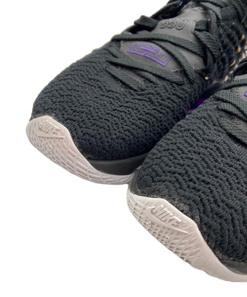 NIKE（ナイキ）NIKE (ナイキ) ハイカットスニーカー/LEBRON XVII EP ブラック×パープル サイズ:27.5cmの古着・服飾アイテム