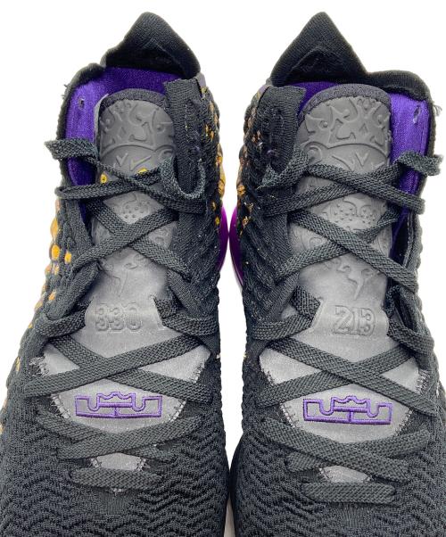 NIKE（ナイキ）NIKE (ナイキ) ハイカットスニーカー/LEBRON XVII EP ブラック×パープル サイズ:27.5cmの古着・服飾アイテム