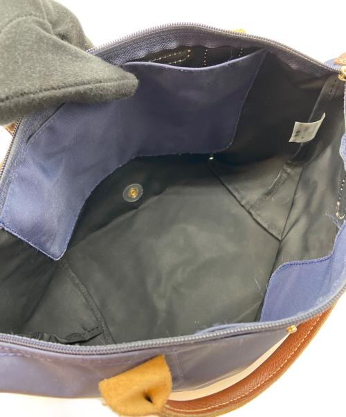 LONGCHAMP（ロンシャン）LONGCHAMP (ロンシャン) トートバッグ/ルプリアージュ ネイビーの古着・服飾アイテム