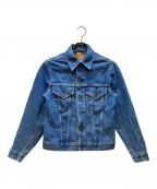 LEVI'Sリーバイス）の古着「デニムジャケット/4th/極東/90年代」｜ブルー