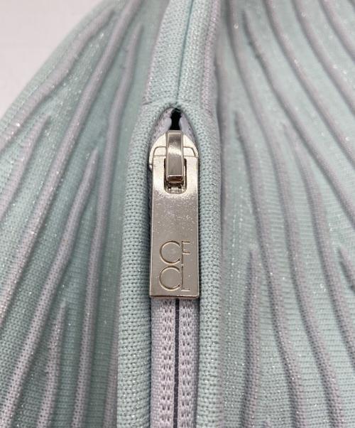 CFCL（シーエフシーエル）CFCL (シーエフシーエル) ショルダートートバッグ スカイブルーの古着・服飾アイテム