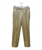 Barnstormer×RING JACKETバーンストーマー×リングジャケット）の古着「チノパン/1Pleats Dress Chino」｜ベージュ