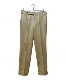 Barnstormer×RING JACKET（バーンストーマー×リングジャケット）の古着「チノパン/1Pleats Dress Chino」｜ベージュ