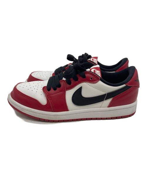 NIKE（ナイキ）NIKE (ナイキ) ローカットスニーカー レッド×ホワイト サイズ:22cmの古着・服飾アイテム