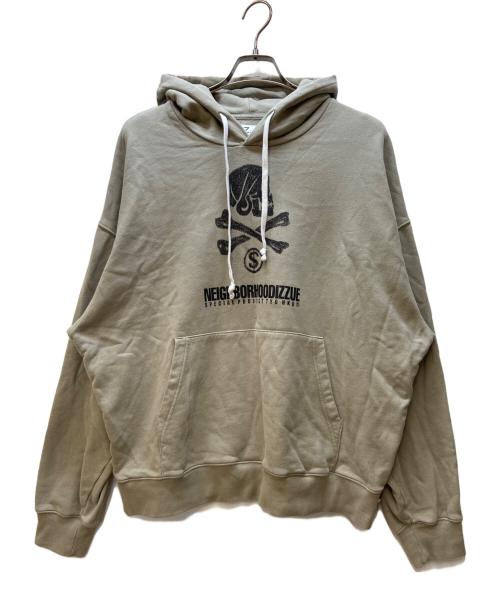 NEIGHBORHOOD（ネイバーフッド）NEIGHBORHOOD (ネイバーフッド) Izzue plus Neighborhood (イズー・プラス・ネイバーフッド) プルオーバーパーカー グレー サイズ:Lの古着・服飾アイテム