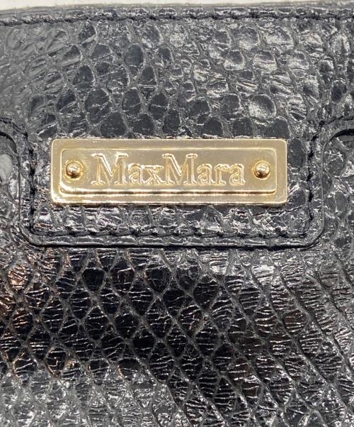 MaxMara（マックスマーラ）MaxMara (マックスマーラ) トートバッグ ブラックの古着・服飾アイテム