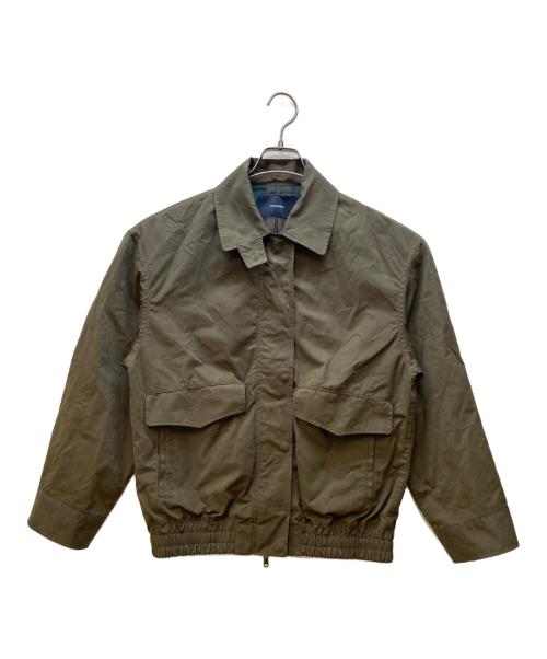 FRAMeWORK（フレームワーク）FRAMeWORK (フレームワーク) ショートジャケット オリーブ サイズ:Lの古着・服飾アイテム
