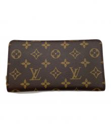 LOUIS VUITTON（ルイ ヴィトン）の古着「長財布/ポルトモネ・ジップ」｜ブラウン