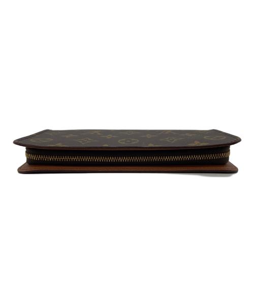 LOUIS VUITTON（ルイ ヴィトン）LOUIS VUITTON (ルイ ヴィトン) 長財布/ポルトモネ・ジップ ブラウンの古着・服飾アイテム